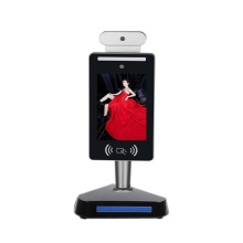 AI Face Recognition & Temperature Monitoring Machine Scanner with alarm